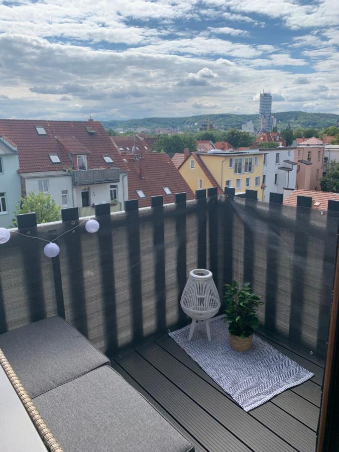 Apartment Skyline Of Jena, Luxurioes, Einzigartig, Free Wifi, Parkplatz, Klimatisiert, Zentral Bagian luar foto