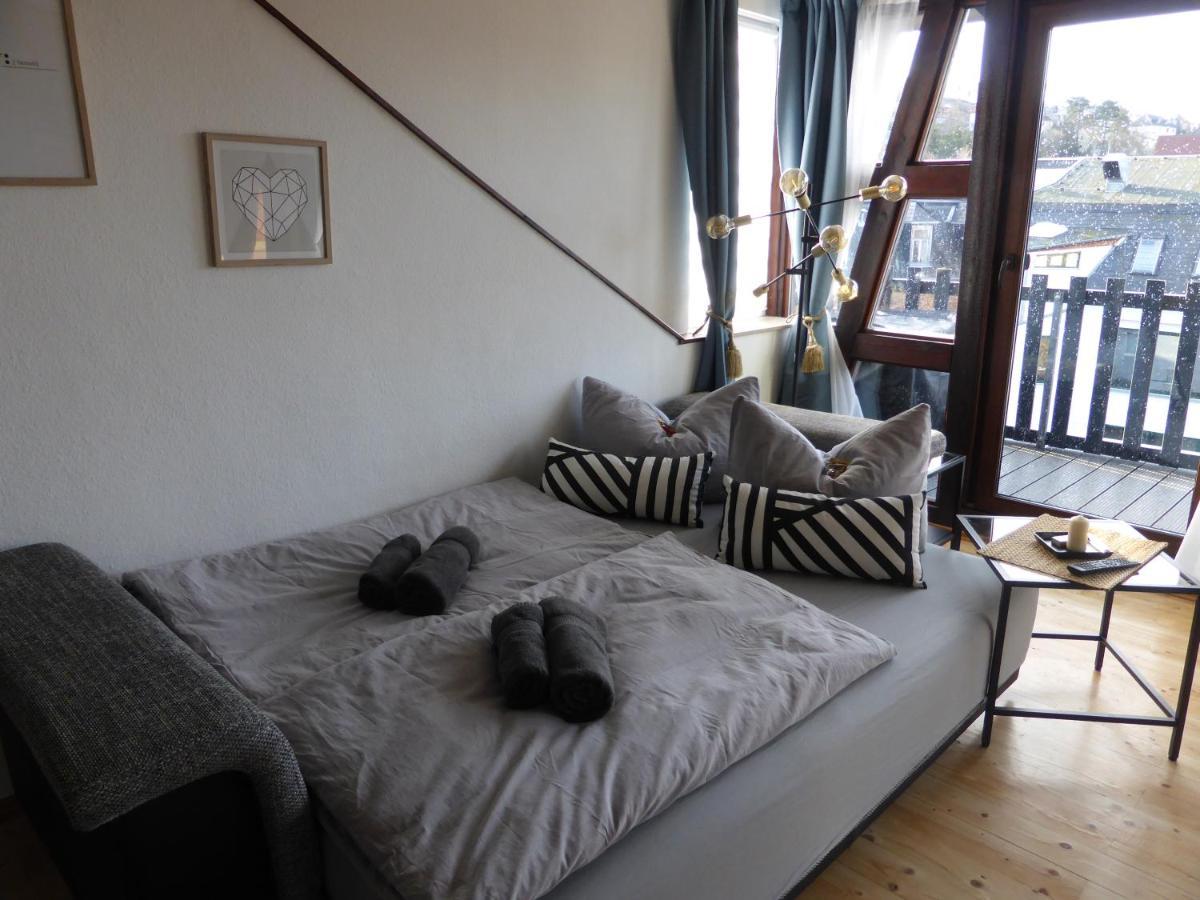 Apartment Skyline Of Jena, Luxurioes, Einzigartig, Free Wifi, Parkplatz, Klimatisiert, Zentral Bagian luar foto